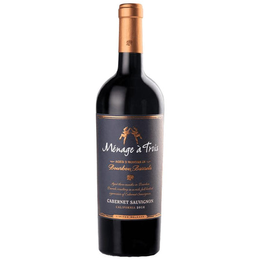 Menage a Trois Cabernet Sauvignon Bourbon Barrel Aged