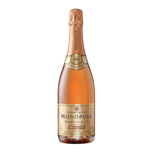 Monopole Heidsieck Rose Top Champagne 750ml