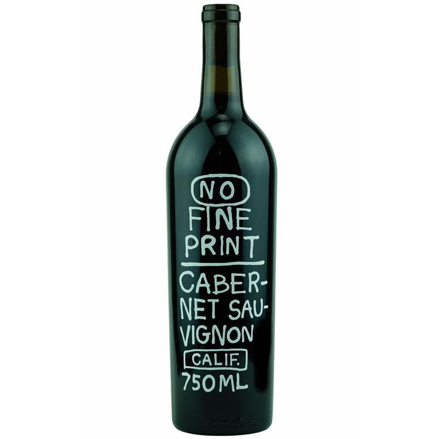 No Fine Print Cabernet Sauvignon Red Wine