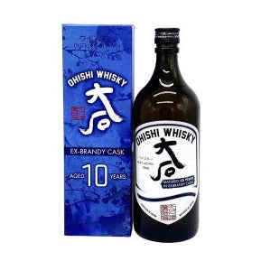 Ohishi Brandy Cask Finish Whisky 10 Year, 750 ML