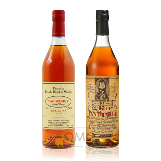 Pappy Van Winkle Bourbon Bundle: 10 Year & 12 Year