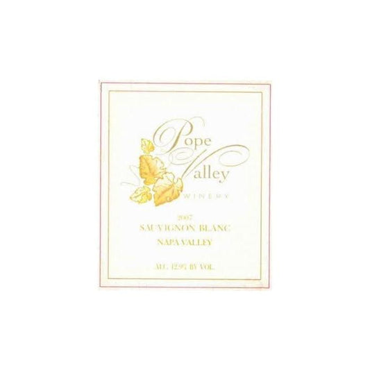 Pope Valley Sauvignon Blanc