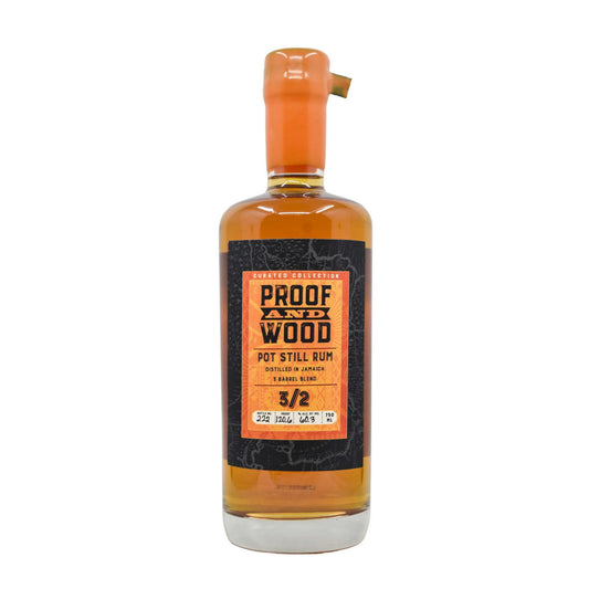 Proof and Wood 3/2 Pot Still Rum 750 ml