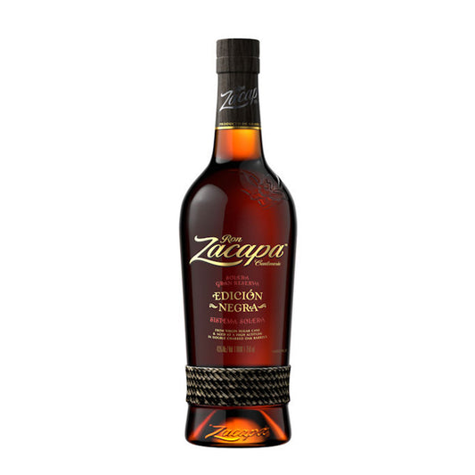 Ron Zacapa Centenario Solera Gran Reserva Edicion Negra Rum 750 ml