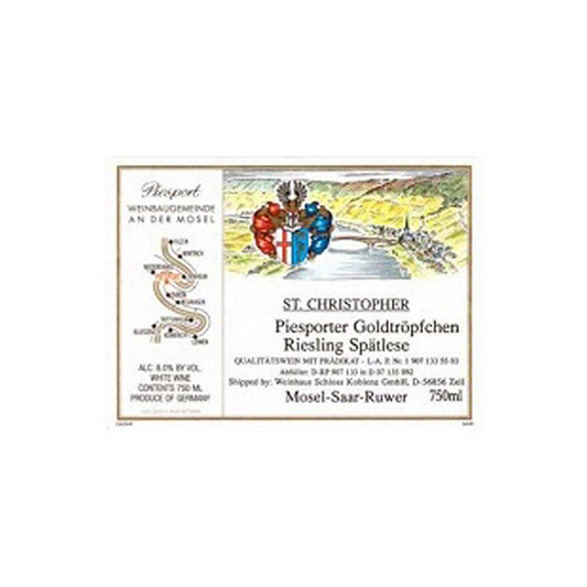St Christopher Goldtropfchen Riesling Spatlese