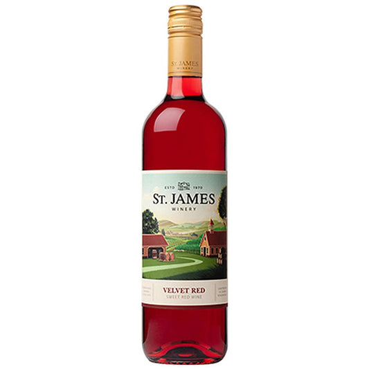 St. James Velvet Red