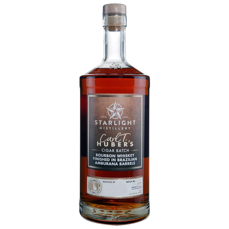 Starlight Carl. T Huber's Cigar Batch Amburana Finished Bourbon