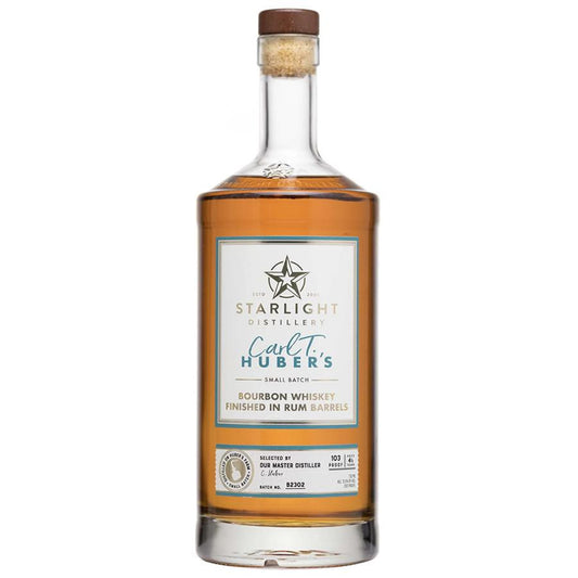 Starlight Carl. T Huber's Rum Finished Bourbon