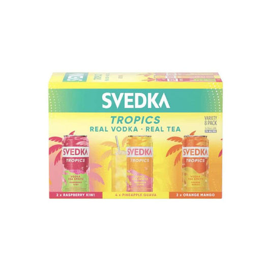 Svedka Vodka Tropics Variety Tea Spritz