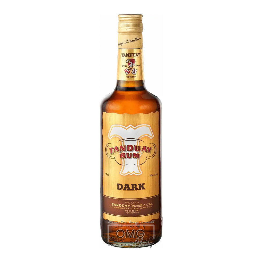 Tanduay 10 Year Dark Rum 750ML