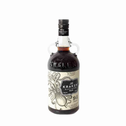 The Kraken Black Spiced 70 proof Black Label 750 ml