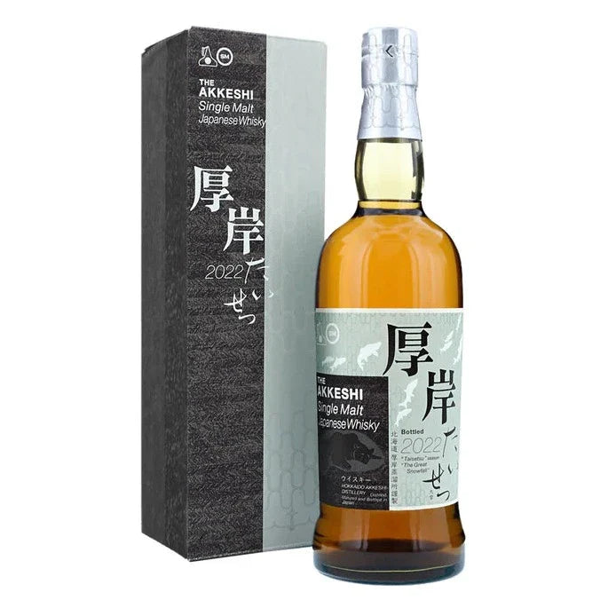 The Akkeshi Single Malt Whisky The Great Snowfall2022, 700 ML