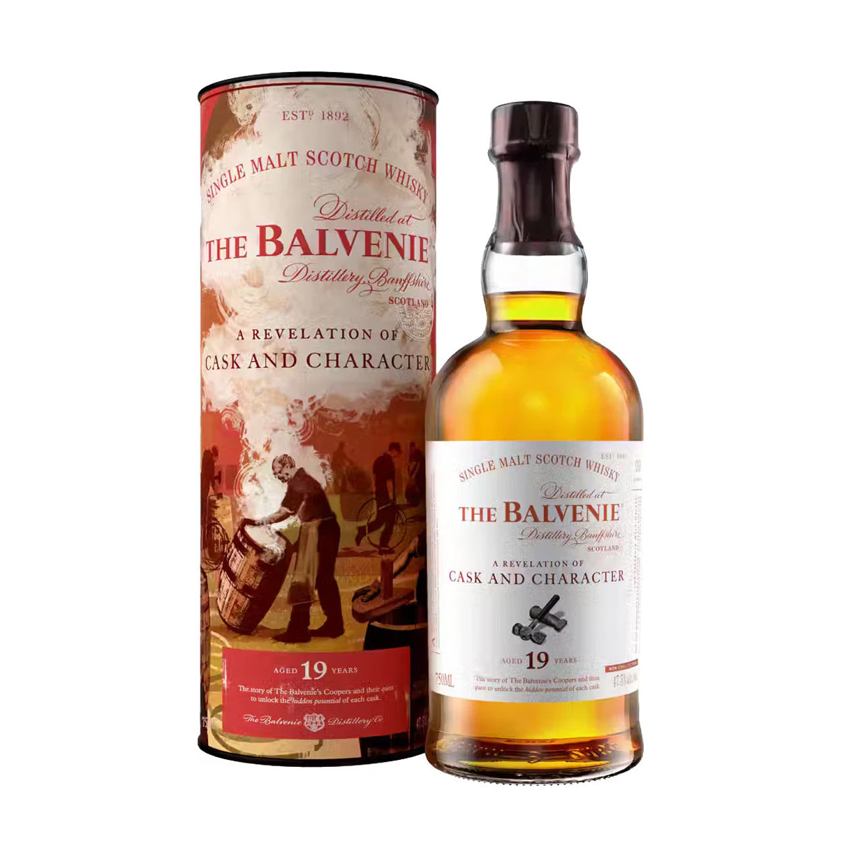 The Balvenie A Revelation Of Cask and Character 19 year 750 ml