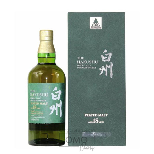 The Hakushu Single Malt Japanese Whisky Peated Malt 18 year 700 ml