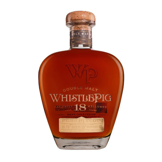 Touch of Modern WhistlePig 18 Year Double Malt Single Barrel Straight Rye 750 ml