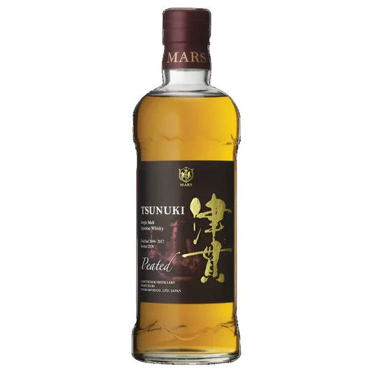 Mars Tsunuki Single Malt Whisky Peated, 750 ML