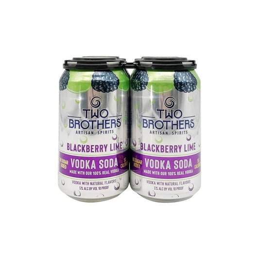 Two Brothers Blackberry Lime Vodka Soda