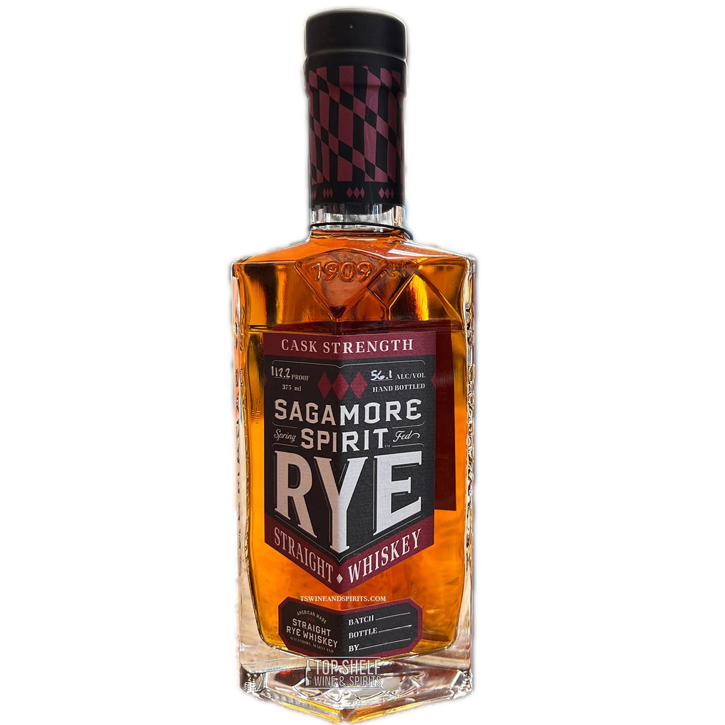 Sagamore Spirit Rye Cask Strength 375 ML