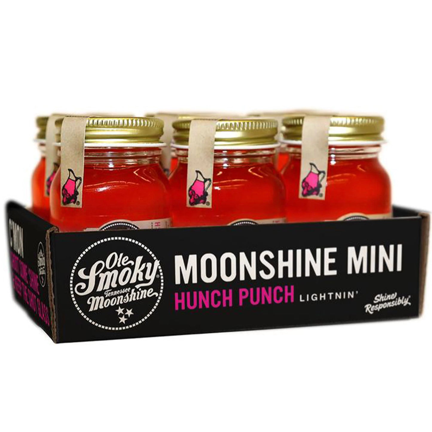 Ole Smoky Punch Moonshine Minis (6) 50 ml (6pack)