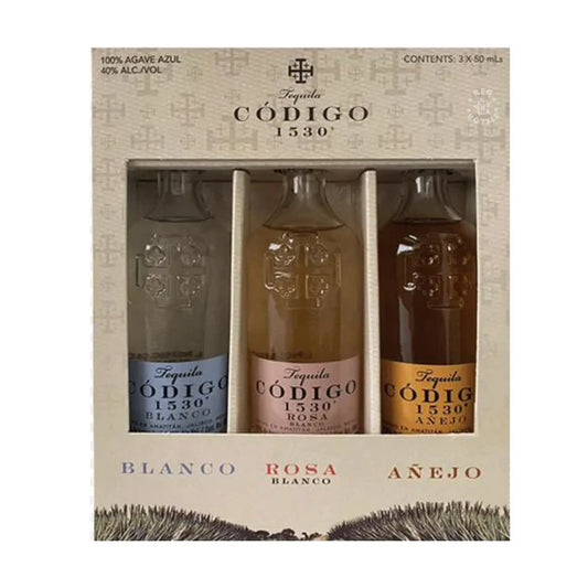 Codigo 1530 Blanco Rosa and Anejo Set 50ml