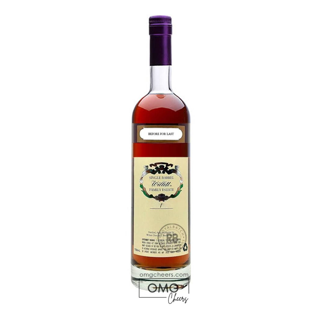 Willett Single Barrel Family Estate Before for Last Barrel # 2364 11 year 750ml