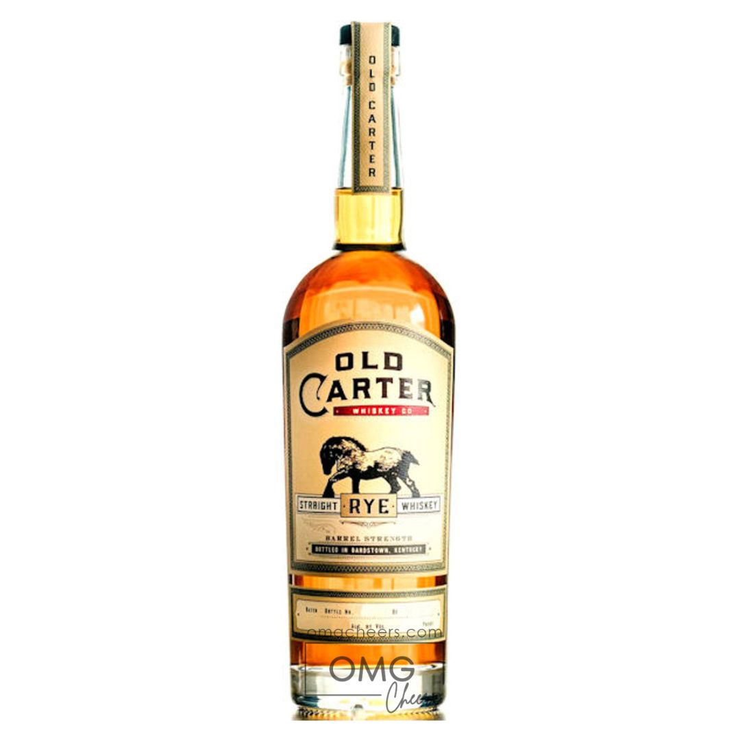 Old Carter Straight Rye Whisky Batch 10 750ml