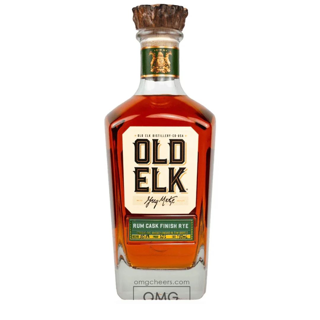 Old Elk Rum Cask Finished Rye Dragonslayer Single Barrel 750ml