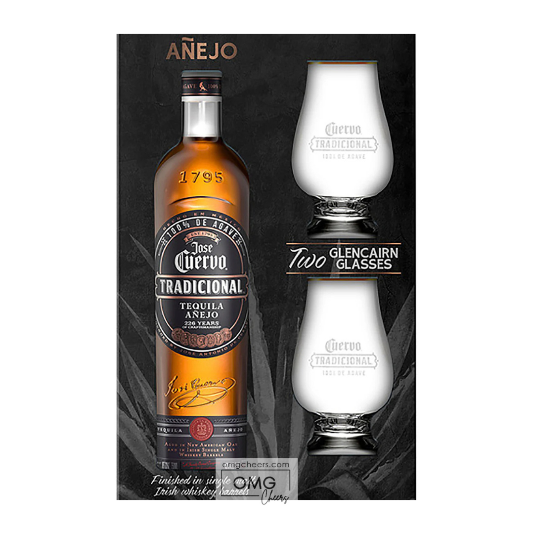 Traditional Anejo Glencairn Two Glasses