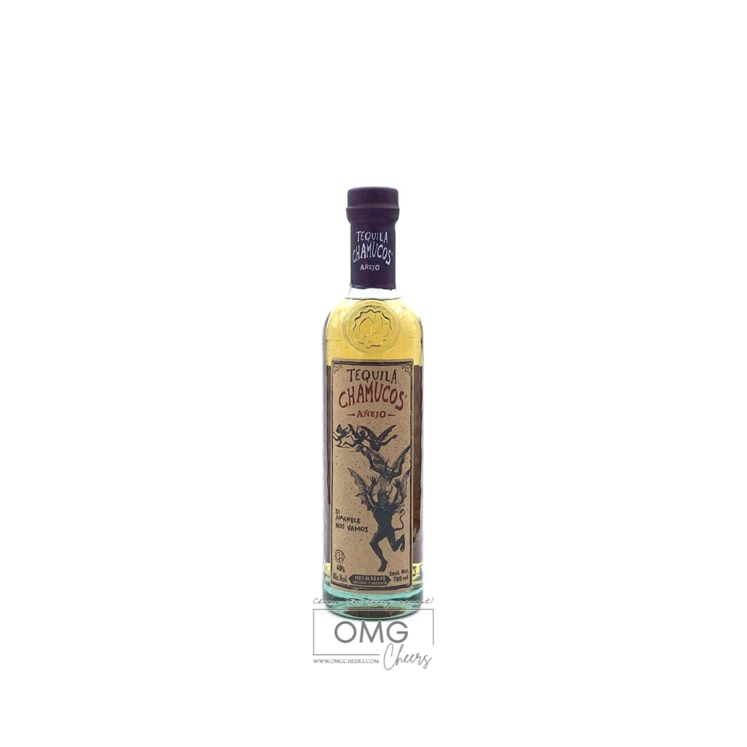 Chamucos Tequila Anejo 750 ml