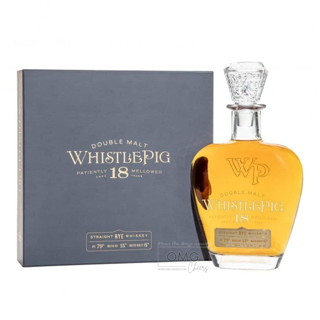 Whistlepig whisky Double Malt 18 yrs  - 750 ml