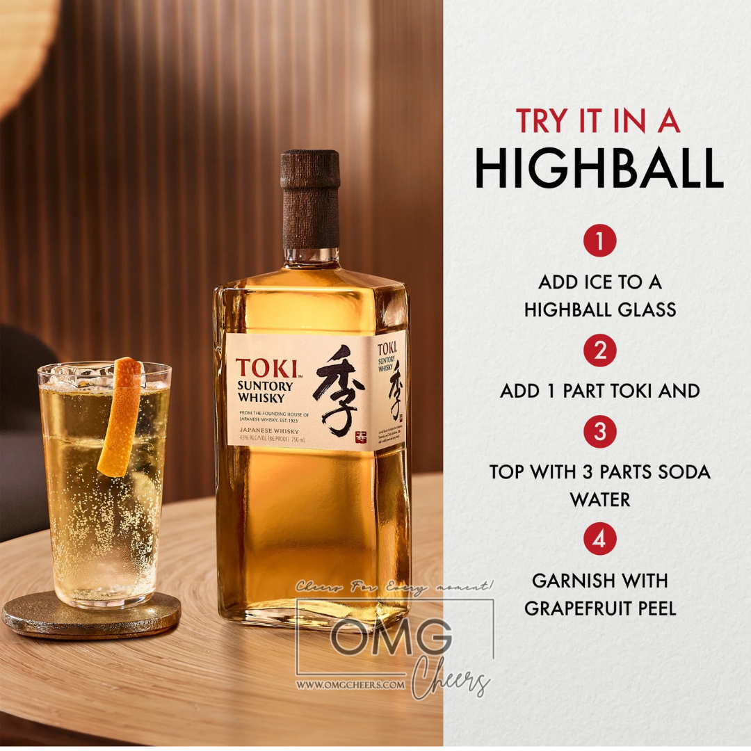 Suntory Toki Japanese Whisky 750ml