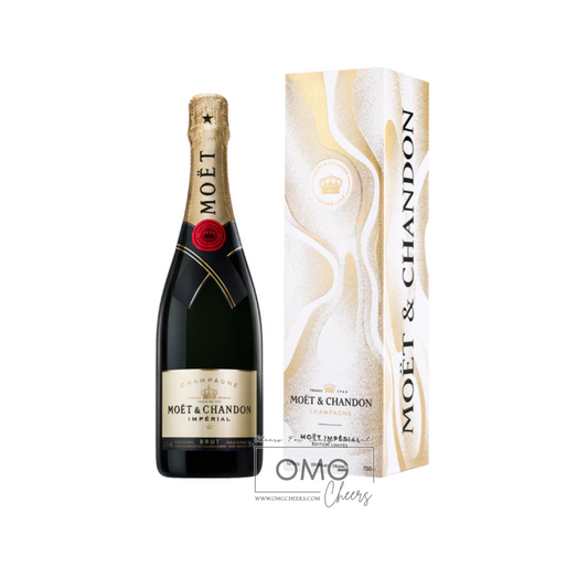 Moet & Chandon Brut Imperial w/End of the Year 2023 Gift Box 750 ml