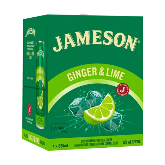 Jameson Ginger & Lime (4 cans) 355 ml