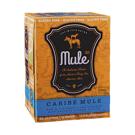 Mule Mule Caribe Mule (4 Cans) 12FL 355ml