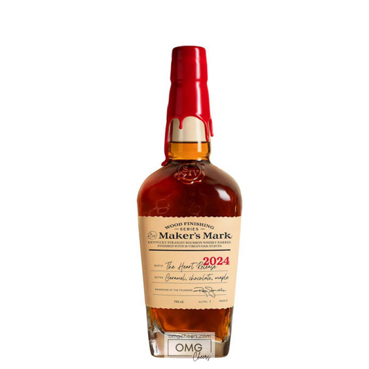 Makers Mark Wood Fisnish Series The Heart Release 750 ML