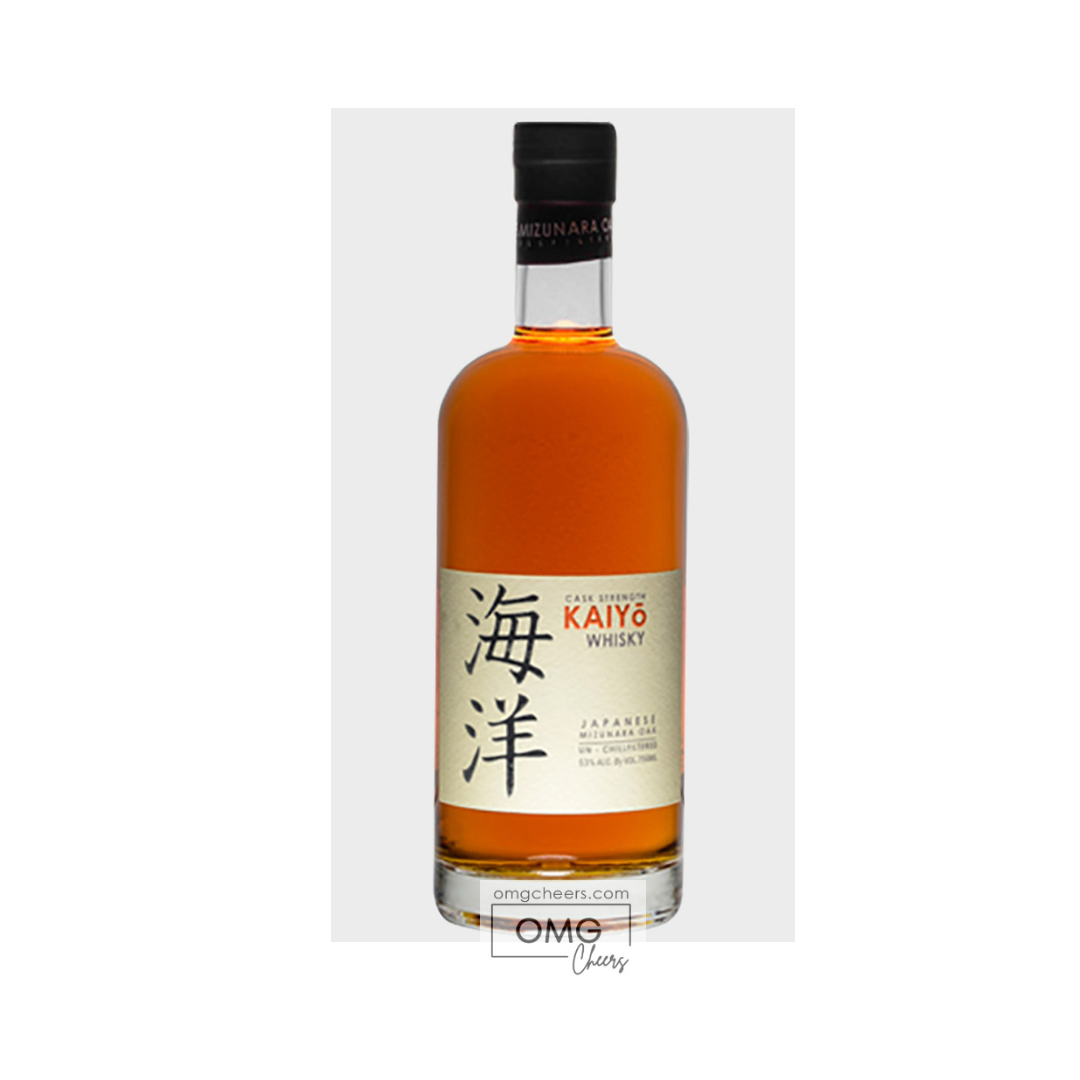 Kaiyo Japanese Mizunar Oak a Single Cask Strength Kens Fire Ball 1108 750ml