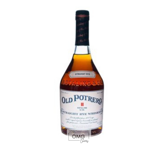 Old Potrero Single Malt Straight Rye Whiskey First responder 750ml