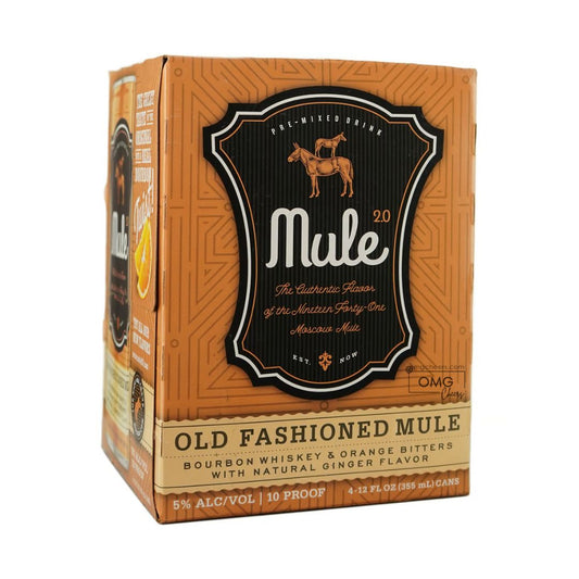 Mule Old Fashioned (4 Cans)  12oz 355ml