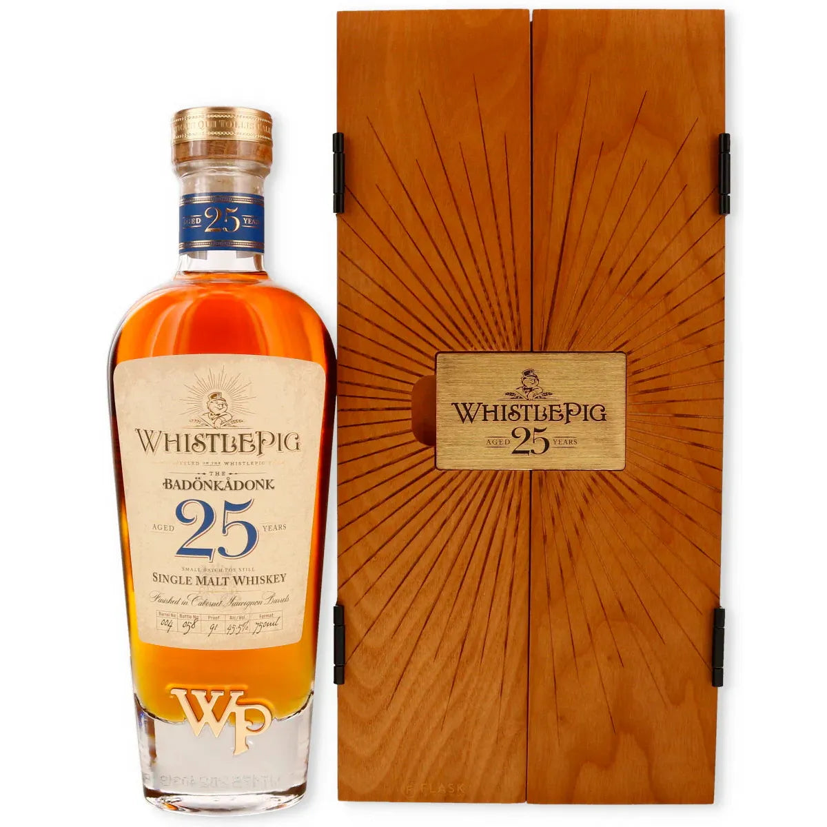 WhistlePig 25 Year Single Malt Badonkadonk 750ML
