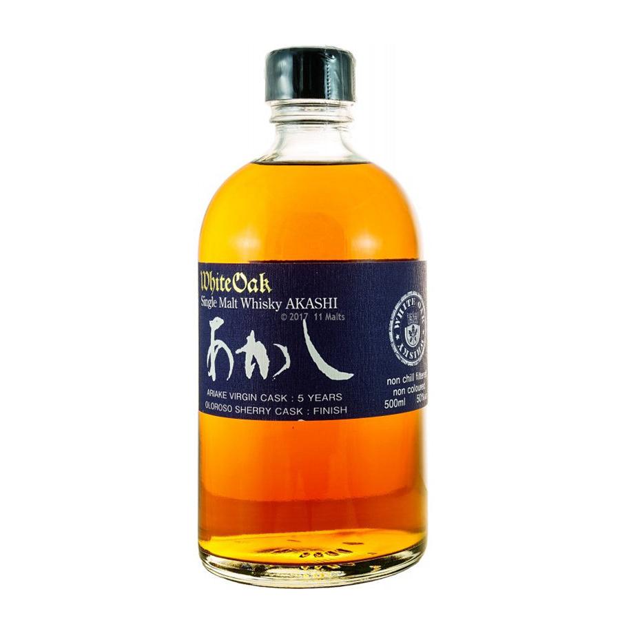 White Oak Akashi Virgin Oak Ariake Barrel Oloroso Sherry Cask