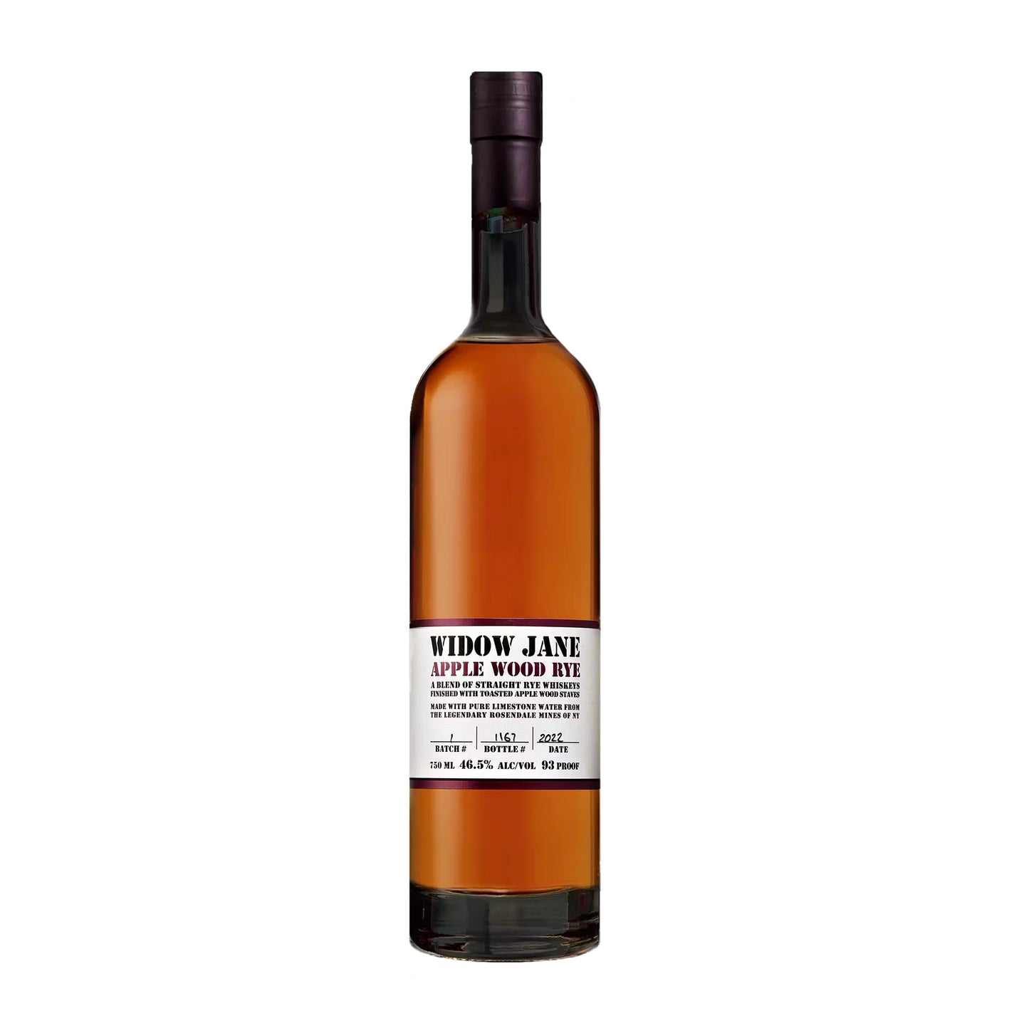 Widow Jane Apple Wood Rye 750 ml