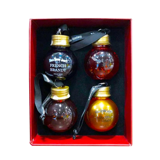 World Whiskey Society Christmas Balls (4x50ml)