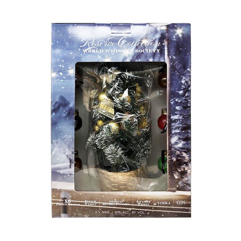 World Whiskey Society Christmas Tree with Christmas Balls (pack) 50mls