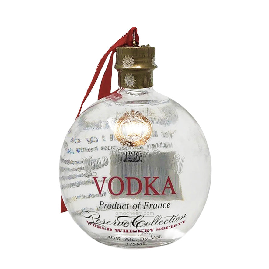 World Whiskey Society Christmas balls Vodka 375 ml