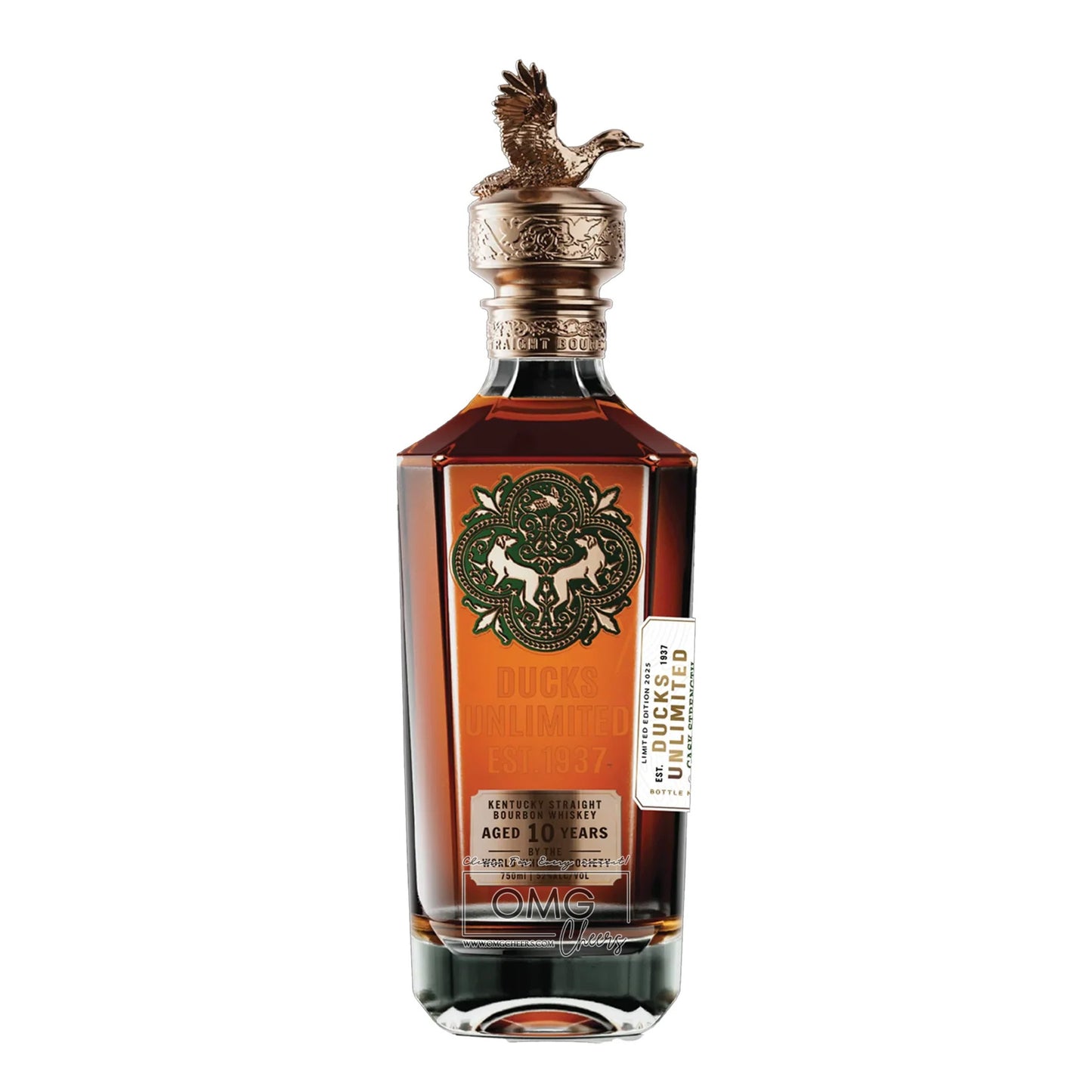 World Whiskey Society Ducks Unlimited 10 Year Bourbon 750ML