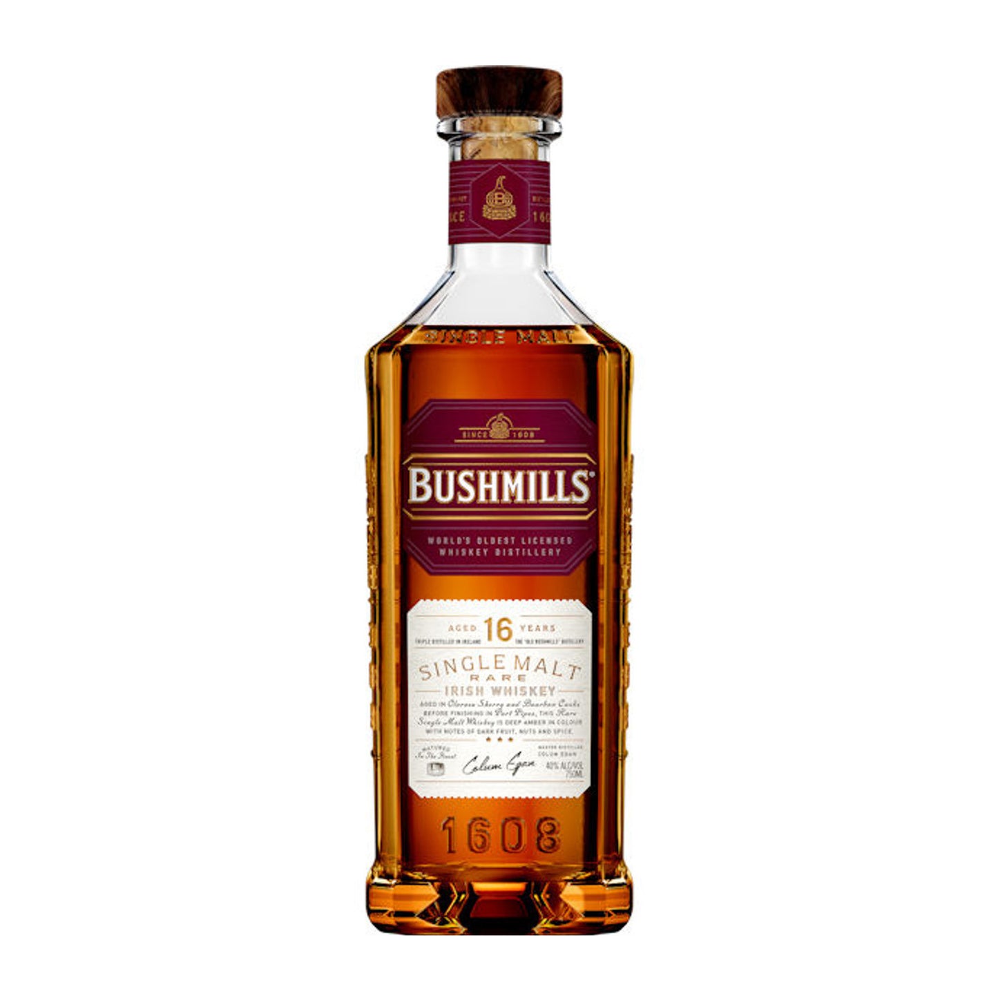 Bushmills 16 Year Single Malt Irish Whiskey 750 ml