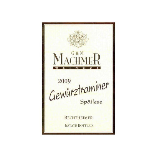 G&M Machmer Gewurtztraminer Spatlese