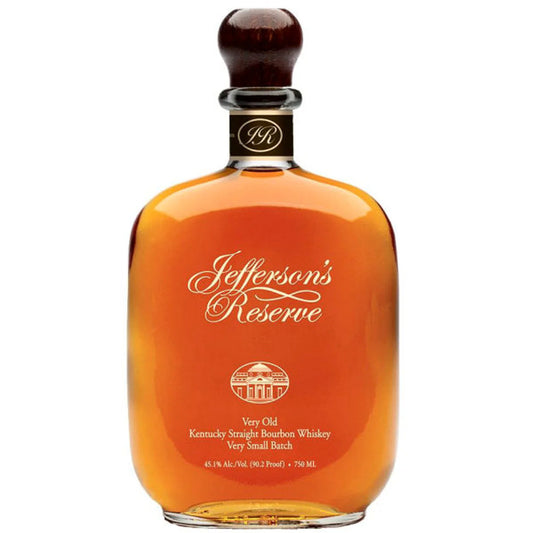 Jeffersons Reserve Very Old Straight Bourbon Whiskey 750ml