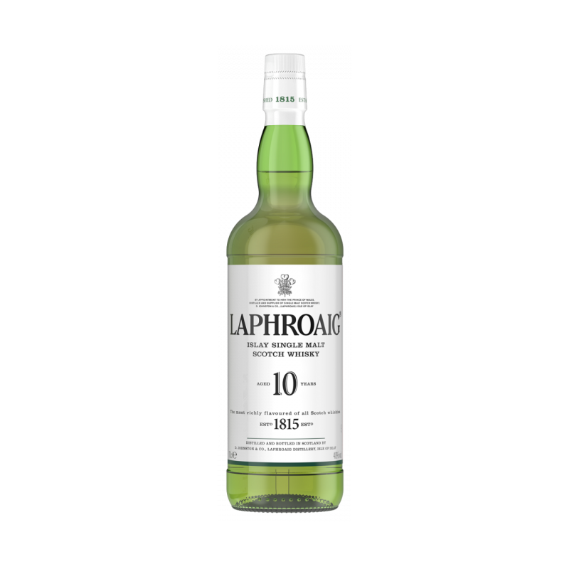 Laphroaig Single Malt Scotch 10 YR 750 ml