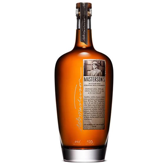 Masterson's 10 Year Old Straight Rye 750ML – OMGCHEERS